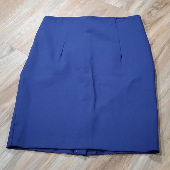 💜Kenar Purple Stretchy Pencil Skirt Size 4 - Picture 1 of 8
